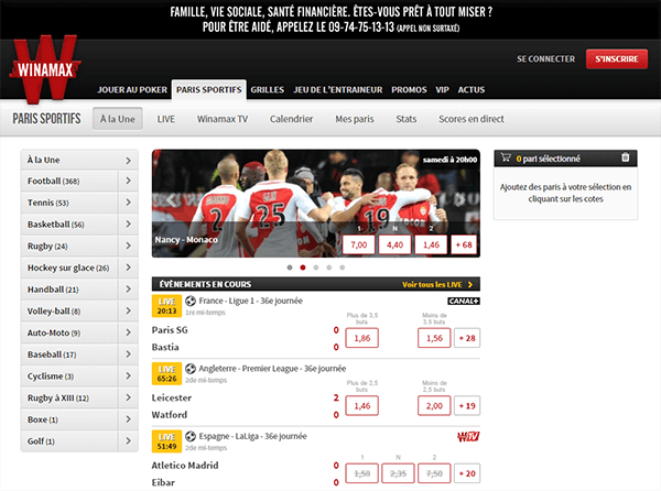 winamax paris sportifs test