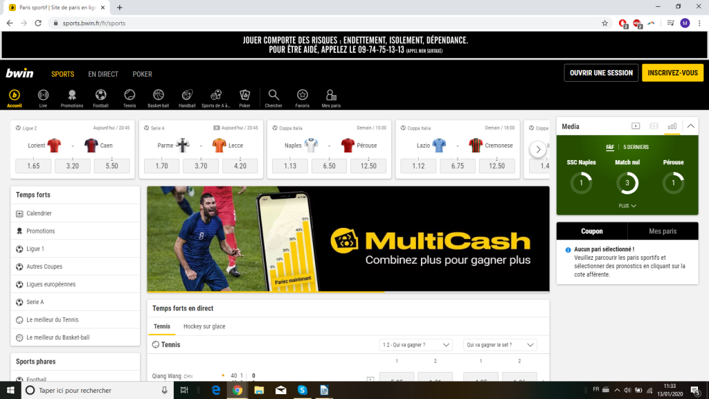 bwin avis test