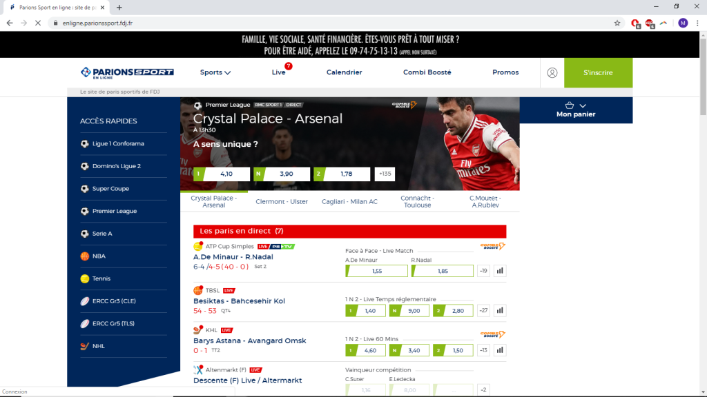 parions sport avis test