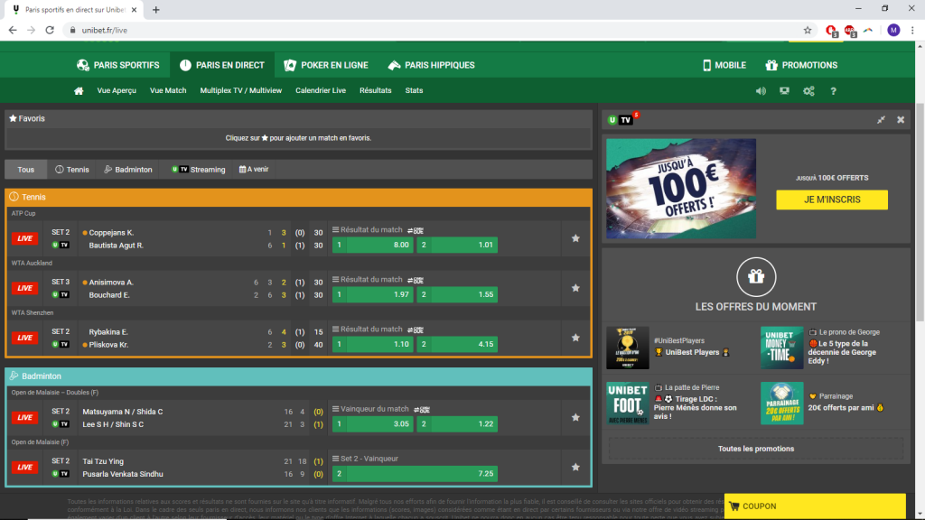 unibet test avis