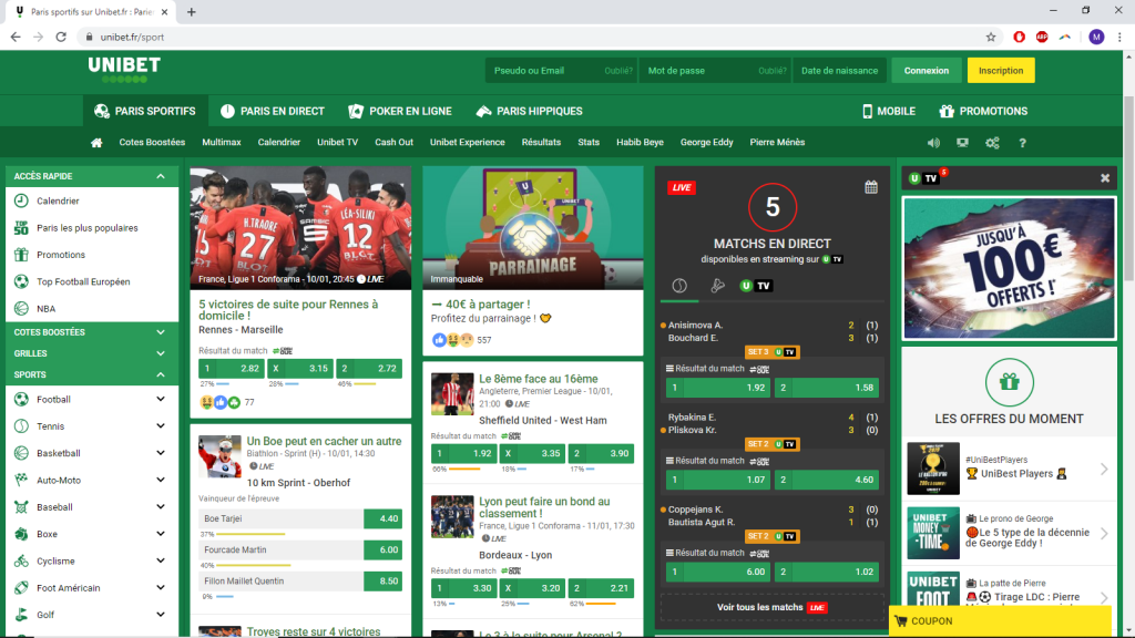 unibet avis test